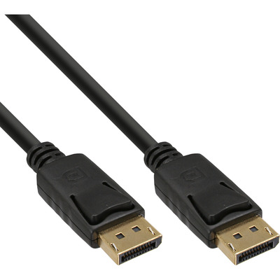 30er Bulk-Pack InLine® DisplayPort Kabel, 4K2K, schwarz, vergoldete Kontakte, 2m (Produktbild 1)