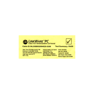 InLine® Patchkabel, S/FTP (PiMf), Cat.6A, halogenfrei, gelb, 3m (Produktbild 2)