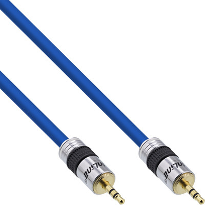InLine® Klinken-Kabel PREMIUM, 3,5mm Stecker / Stecker, 7m (Produktbild 1)