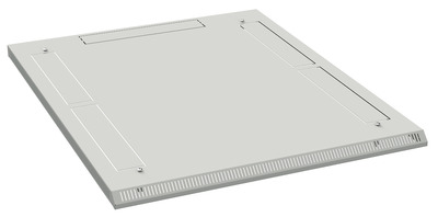 Zusätzliches Dach H=40 mm, 800x800 mm -- RAL7035, für Schrankserie PRO, PRO-DCH88B.GR (Produktbild 1)