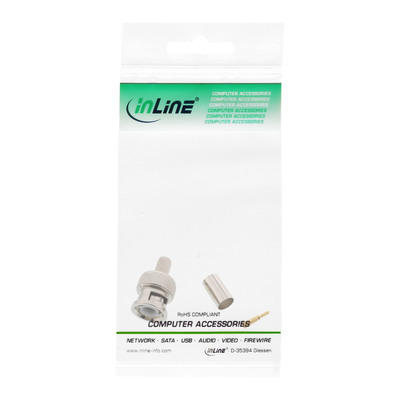InLine® BNC Crimpstecker, RG59, für Video-Kabel (Produktbild 3)