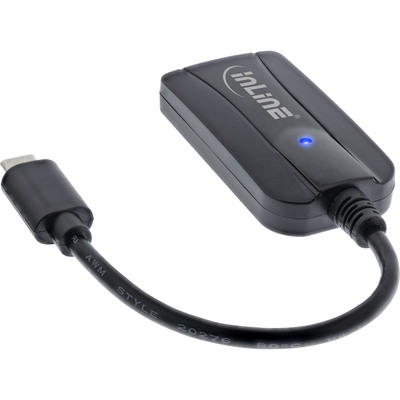 InLine® Card Reader USB 3.1 USB-C, für SD/SDHC/SDXC, microSD, UHS-II kompatibel (Produktbild 2)