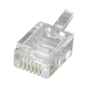 Modular-Stecker DEC UTP, E-MO 6/6 SF -- 100 Stück, 37542.1-100 (Produktbild 1)