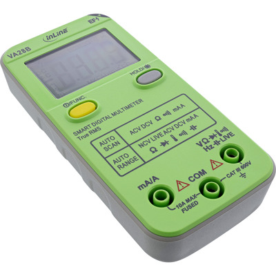InLine® Multimeter mit Auto-Range und Autoscan, Pocketformat (Produktbild 2)