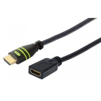 HDMI High Speed mit Ethernet -- Verlängerungskabel 4K 30Hz 5m, ICOC-HDMI-4-EXT050 (Produktbild 1)