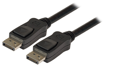 DisplayPort 1.2 Anschlusskabel -- 4K60HZ,Stecker-Stecker, 0,5m, schwarz